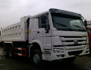 کامیون کمپرسی SINOTRUK HOWO 371HP 6X4 می تواند 25-40 تن ماسه یا سنگ بارگیری کند