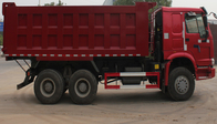 SINOTRUK HOWO کامیون کمپرسی دامپینگ 10 چرخ 10-25CBM بار 25-40tons ZZ3257N3647A