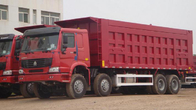 SINOTRUK HOWO کامیون کمپرسی کامیون 371HP 8X4 LHD 31tons 20-30CBM ZZ3317N3867W