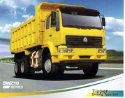 SINOTRUK طلای شاهزاده کامیون کمپرسی 10Wheels 336HP LHD 25-30tons ZZ3251N3641W