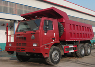 وظیفه سنگین SINO HOWO کامیون ها / 10 کامیون کمپرسی ویلر 371HP مصرف سوخت کم