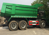 وظیفه سنگین SINO HOWO کامیون ها / 10 کامیون کمپرسی ویلر 371HP مصرف سوخت کم