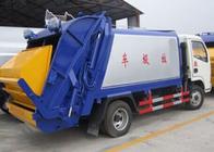 کامیون جمع آوری زباله RHD 4X2، کامیون کمپرسور تجاری 6CBM