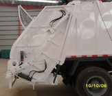 کامیون جمع آوری زباله فشرده 10CBM، خودروی جمع آوری زباله LHD 4X2