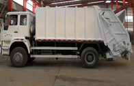 کامیون جمع آوری زباله فشرده 10CBM، خودروی جمع آوری زباله LHD 4X2