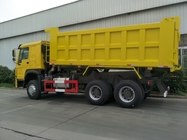 کامیون کمپرسی SINOTRUK HOWO 400HP برای ساخت و ساز A7 زرد ZZ3257V3847B1