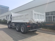 کامیون کمپرسی سفید SINOTRUK HOWO 6x4 400HP نوع U برای ماینینگ با استفاده از RHD