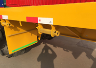تریلر کامل 3X13 تن FUWA Axles Flatbed Cargo