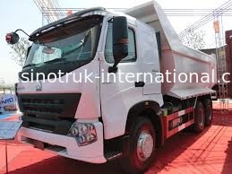 معدن کامیون کمپرسی SINOTRUK HOWO A7 25tons برای معدن ZZ3257N3847N1