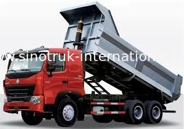 معدن کامیون کمپرسی SINOTRUK HOWO A7 25tons برای معدن ZZ3257N3847N1