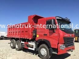 معدن کامیون کمپرسی SINOTRUK HOWO A7 25tons برای معدن ZZ3257N3847N1