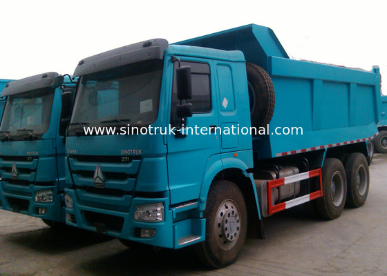 کامیون کمپرسی تخلیه کننده SINOTRUK HOWO 10 چرخ 371 اسب بخار بار 30 تن کالا ZZ3257N3647A