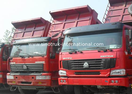 کامیون کمپرسی تخلیه کننده SINOTRUK HOWO 10 چرخ 371 اسب بخار بار 30 تن کالا ZZ3257N3647A