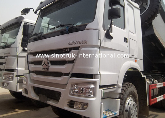 25-40 T کامیون کمپرسی تخلیه کننده 371HP 6X4 10 چرخ