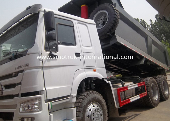 25-40 T کامیون کمپرسی تخلیه کننده 371HP 6X4 10 چرخ