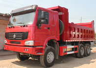 کامیون کمپرسی کامیون SINOTRUK HOWO بار 25-40tons 371HP 6X4 10 چرخ 10-25CBM