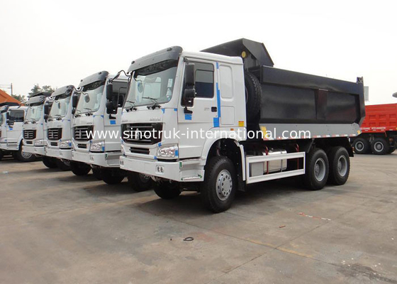 کامیون کمپرسی SINOTRUK HOWO 371HP 6X4 LHD 25-40tons 10-25CBM ZZ3257N3447A1