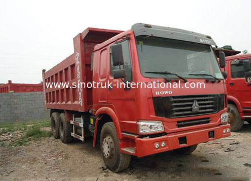 کامیون کمپرسی SINOTRUK HOWO 371HP 6X4 LHD 25-40tons 10-25CBM ZZ3257N3447A1