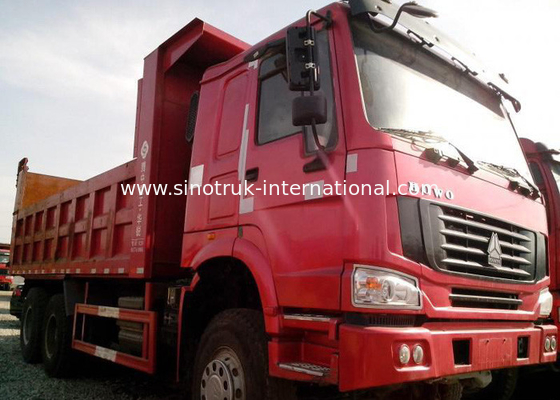 کامیون کمپرسی SINOTRUK HOWO 371HP 6X4 LHD 25-40tons 10-25CBM ZZ3257N3447A1