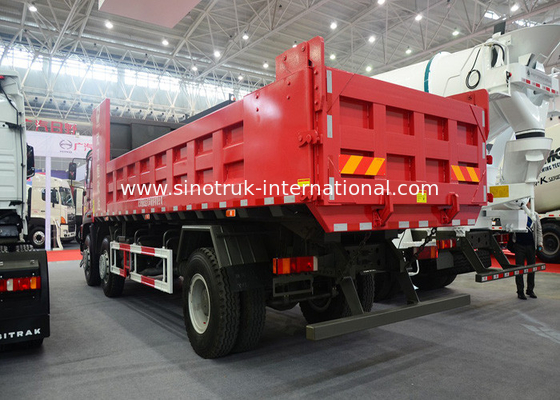 کامیون کمپرسی SINOTRUK HOWO 371HP 6X4 LHD 25-40tons 10-25CBM ZZ3257N3447A1