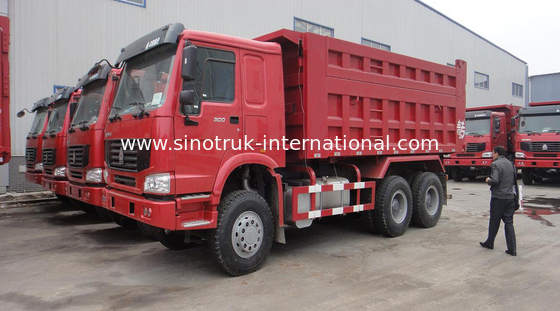 کامیون کمپرسی SINOTRUK HOWO 10 چرخ LHD 371HP 25tons 10-25CBM ZZ3257N3847A