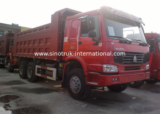 SINOTRUK HOWO کامیون کمپرسی کامیون 6X4 336HP LHD 25-40tons 10-25CBM ZZ3257N3447A1
