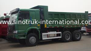 SINOTRUK HOWO کامیون کمپرسی کامیون 336HP 6X4 LHD 25-40tons 10-25CBM ZZ3257N3447A1