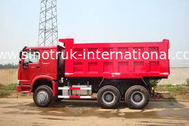 SINOTRUK HOWO کامیون کمپرسی کامیون 336HP 6X4 LHD 25-40tons 10-25CBM ZZ3257N3447A1