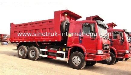SINOTRUK HOWO کامیون 290HP 10Wheels LHD 25-40tons 10-25CBM ZZ3257M2947A