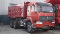 کامیون کمپرسی SINOTRUK Golden Prince 10Wheels 290HP 25tons ZZ3251M3441W
