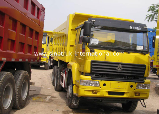 SINOTRUK شاهزاده طلایی کامیون کمپرسی 10Wheels 336HP RHD 25-30tons ZZ3251N3641W