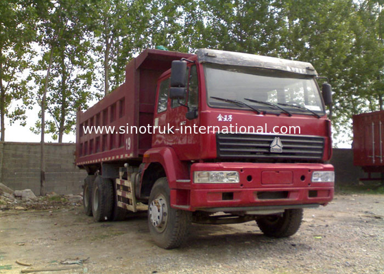 SINOTRUK شاهزاده طلایی کامیون کمپرسی 10Wheels 336HP RHD 25-30tons ZZ3251N3641W