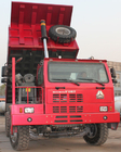 371HP کامیون کمپرسی کامیون Tipper / کامیون کمپرسی Tri Axle برای معدن