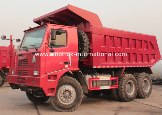 معدن زغال سنگ معدن دامپر کامیون / SINOTRUK HOWO70 Ten Wheeler کامیون کمپرسی
