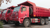 ظرفیت بار بالا SINOTRUK معدن سنگ معدن کامیون 70 تن با SGS
