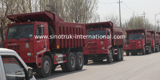 حرفه ای 371HP موتور دیزلی کامیون کمپرسی ایمنی 10 کامیون کمپرسی