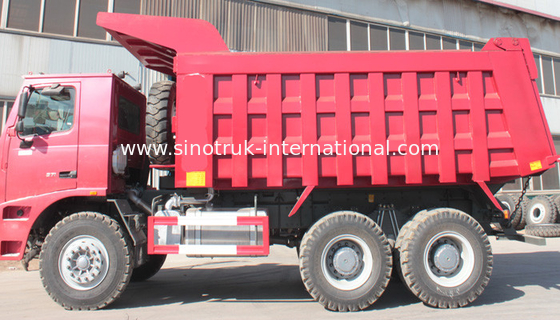 حرفه ای 371HP موتور دیزلی کامیون کمپرسی ایمنی 10 کامیون کمپرسی