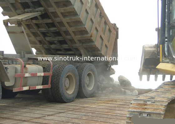 D12.42 420HP موتور کامیون کمپرسی، کامیون کمپرسی Ten Wheeler 6X4