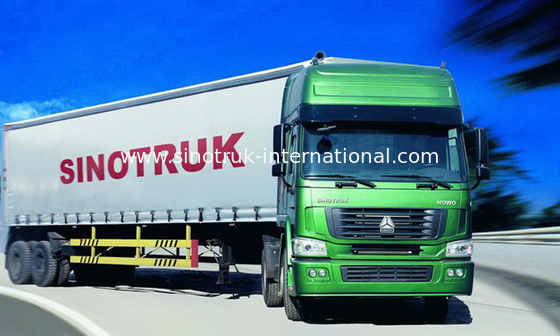 سر تراکتور کامیون 4X2 290HP تریلر کامیون سر