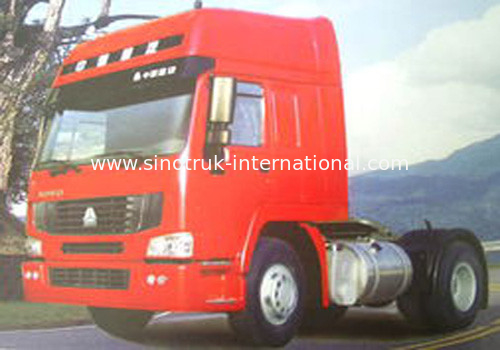 سر تراکتور کامیون 4X2 290HP تریلر کامیون سر