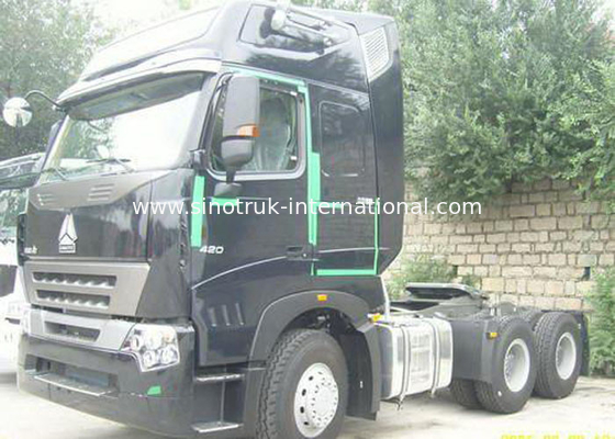 کابین کامیون کامیون تراکتور برای تریلر، تریلر 6x4 Tractor Unit Trailer Head