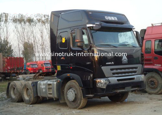 بزرگ بارگیری ظرفیت LHD 6X4 HOWO تراکتور سر کامیون با تهویه مطبوع
