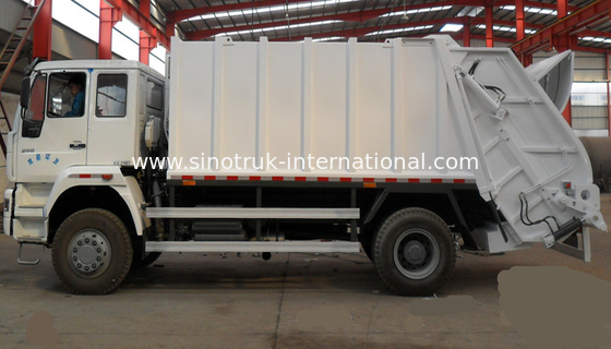 کامیون کمپرسور SINOTRUK کامیون 10-12CBM LHD 4X2 ZZ3161M4311