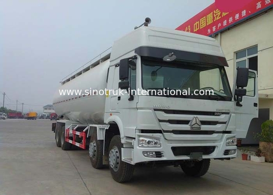 High Efficiency 12 Wheels 8×4 Cement Bulk Carrier Truck With Large Capacity