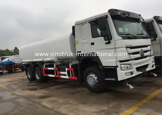 6000 Gallon Water Tank Truck Hydraulically Operated Air Assistance SINOTRUK HOWO