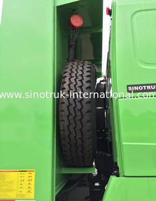 Electronic Key Tipper Dump Truck SINOTRUK HOWO Euro 2 Standard WD615.47 371 HP Engine