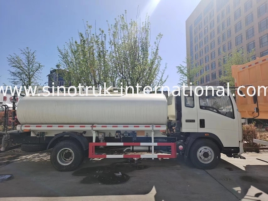 کامیون مخزن آب سبک SINOTRUK LHD 5-8CBM محدوده اسپری گسترده