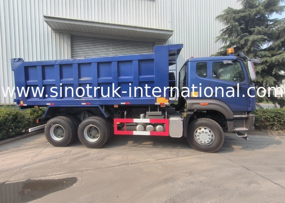 کامیون کمپرسی Sinotruk N7 10 چرخ 400 اسب بخار 6 × 4 با چراغ هشدار