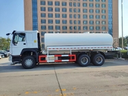 LHD 6×4 10wheels 400HP HOWO Oil Tank Truck مصرف سوخت کم