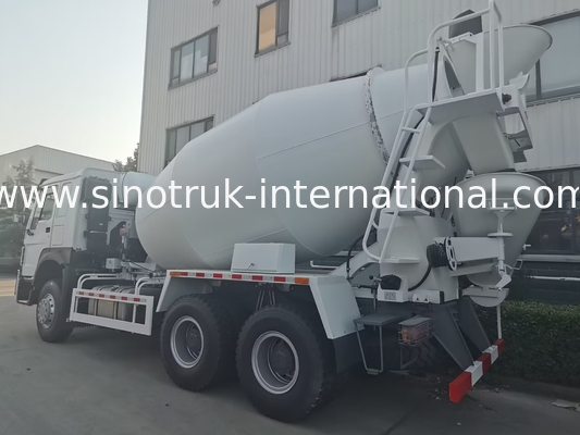 SINOTRUK HOWO LHD 6×4 10 چرخ کامیون مخلوط کنکریت 400 اسب بخار